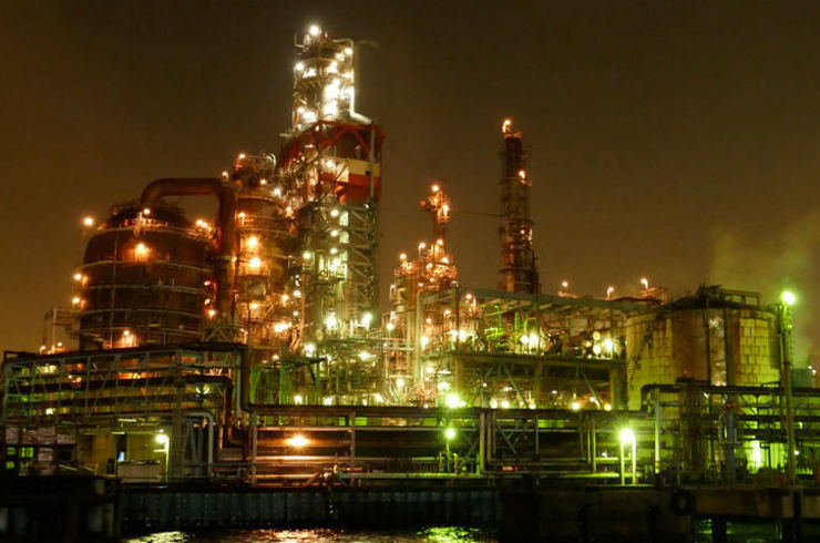 川崎の工場夜景