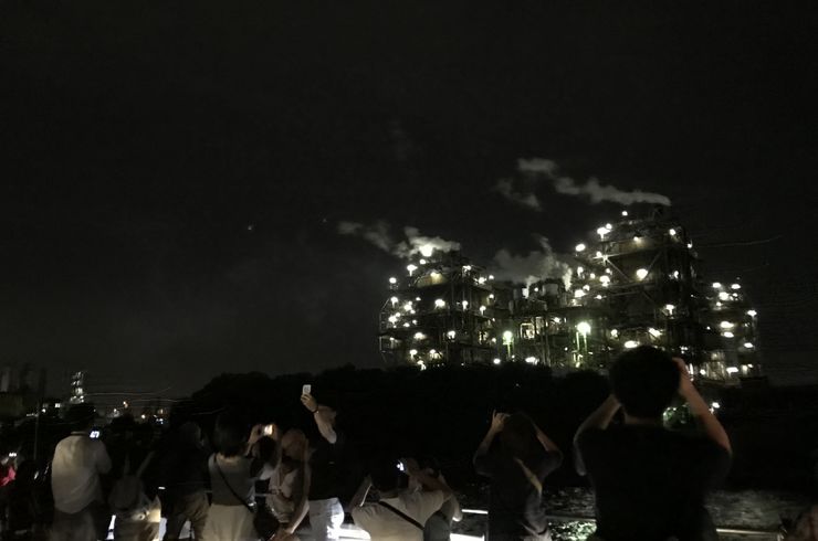 工場夜景