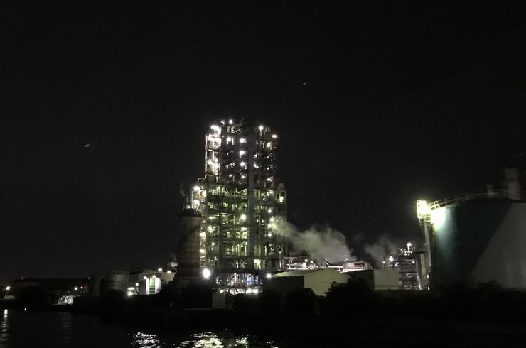 工場夜景