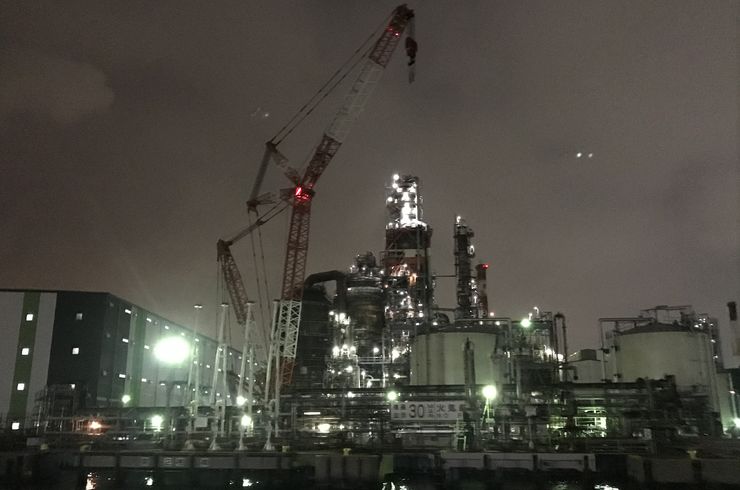 川崎工場夜景