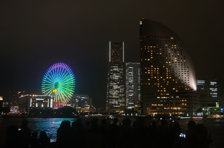 みなとみらいのイルミネーション